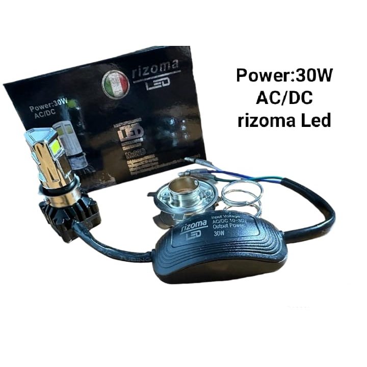 lampu led 6sisi dan 3sisi rizoma lampu led depan motor lampu terang rtd universal