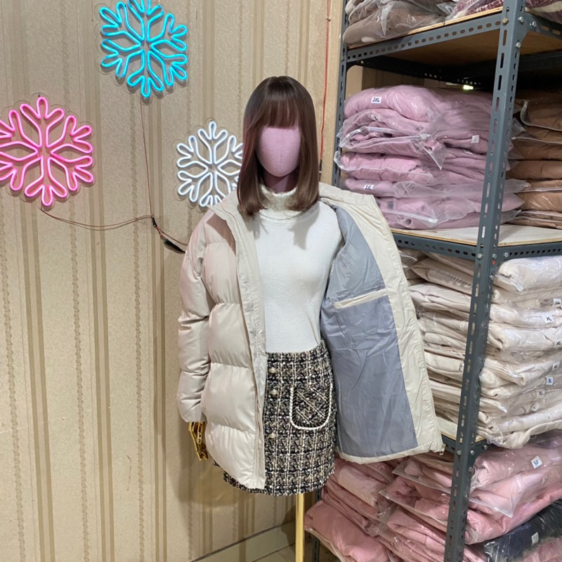 [ NEW! ] Jaket coat musim dingin hangat pria wanita NASA import winter