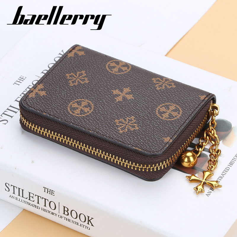 BAELLERRY N5561 Dompet Wanita Kecil Dompet Kartu Kulit PU Leather Premium WATCHKITE WKOS