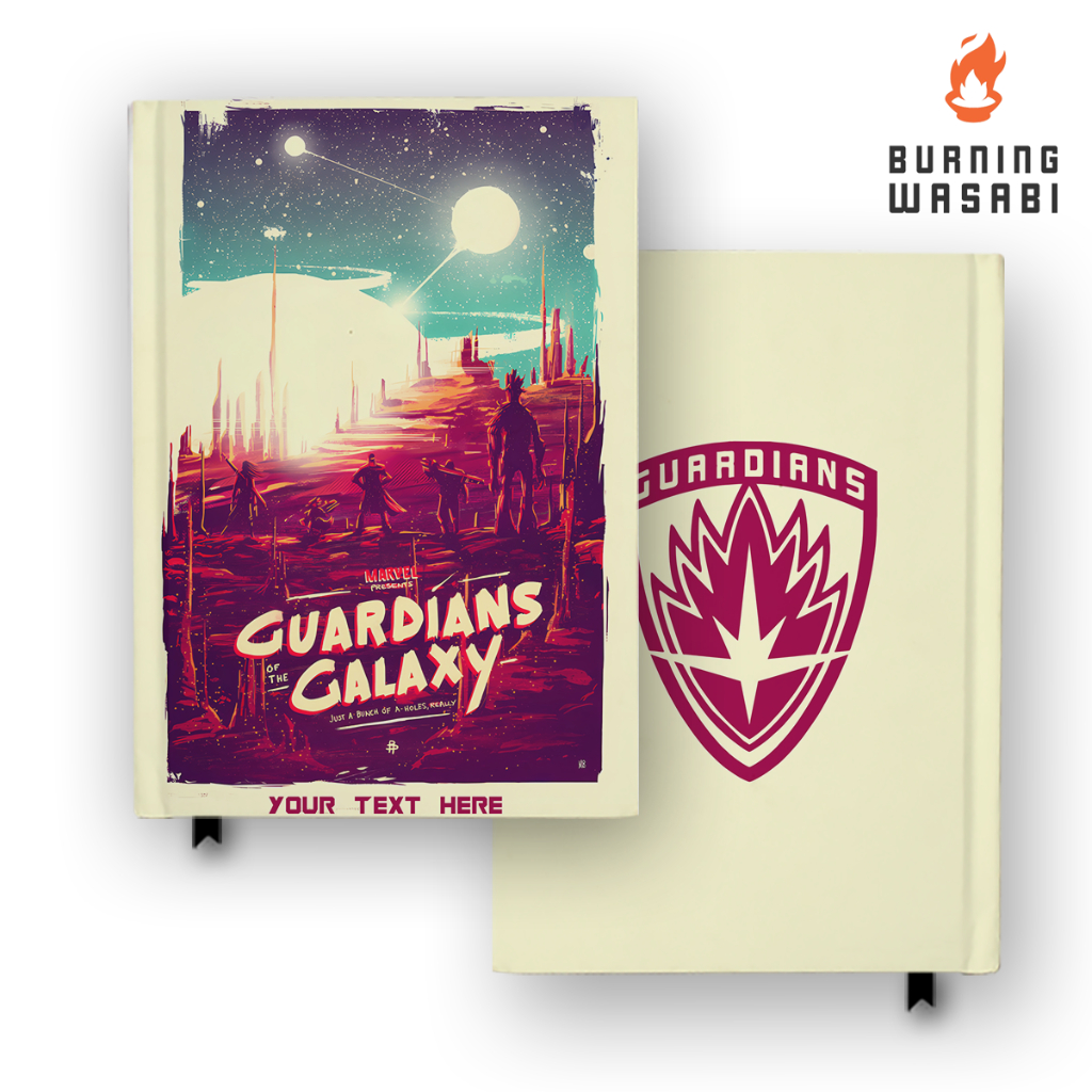 

Buku Catatan Notebook Guardians Of The Galaxy 5 Poster Custom Jurnal Agenda Diary Hardcover Aesthetic A6 A5