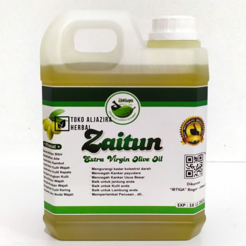 

Minyak Zaitun Ibtiqo 1000ML / Bisa diminum asli original
