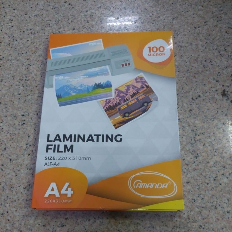 

Plastik Laminating A4 100 Micron (1 Pak)