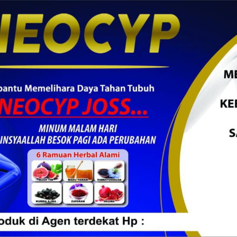 Pil Hitam NEOCYP ASLI BPOM Slaber cypress Balck pills Gorilla Neo boost Bio dima nervee Nutri Herbs 