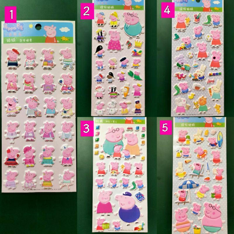 

Peppa Pig Sticker | Stiker Babi