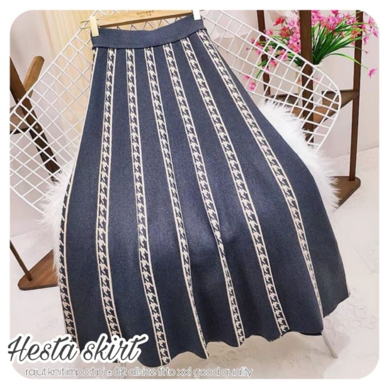HESTA KNIT SKIRT / ROK RAJUT IMPORT / ROK BANGKOK / QIUSHA
