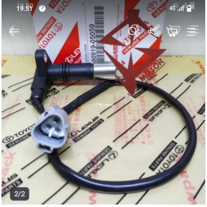 sensor crankshaft atau sensor ckp ker as innova bensin