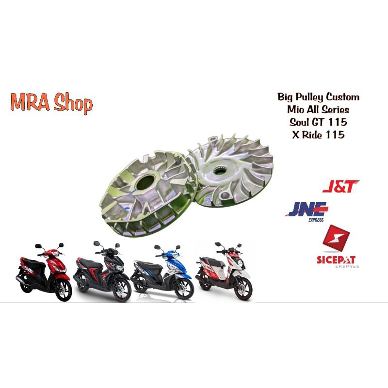 Big Pulley Mio, Mio J, Mio GT, X Ride, Soul GT