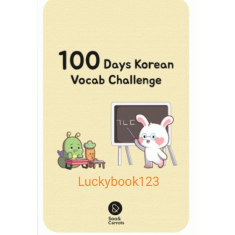 Buku 100 Days Korean Vocab Challenge