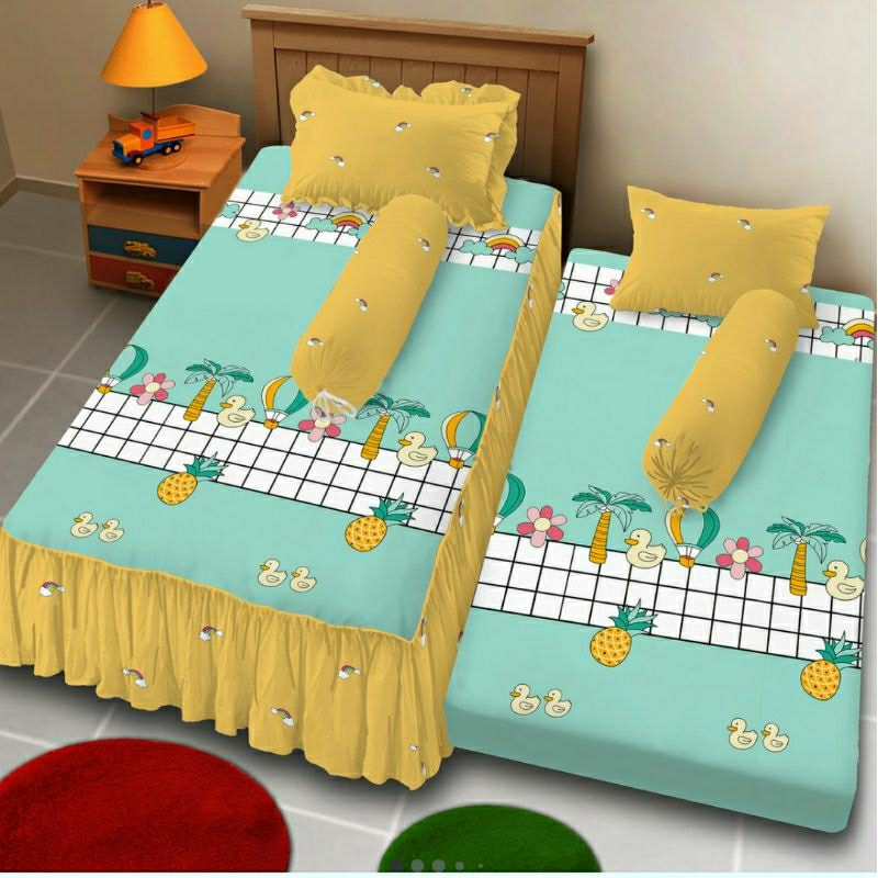 RAISA Sprei KINTAKUN 2in1 size 120x200( sprei SORONG kasur nomer 3)