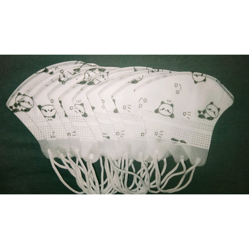 Ready stok ka
Masker Duckbill anak 1-4 tahun premium halus lembut
motif doggie, pirates, panda, sing