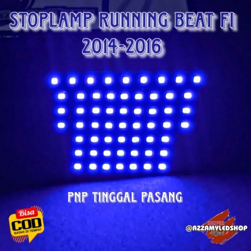 COD lampu rem beat fi stoplamp running 8 mode beat fi 2014 2015 2016 pnp tinggal colok