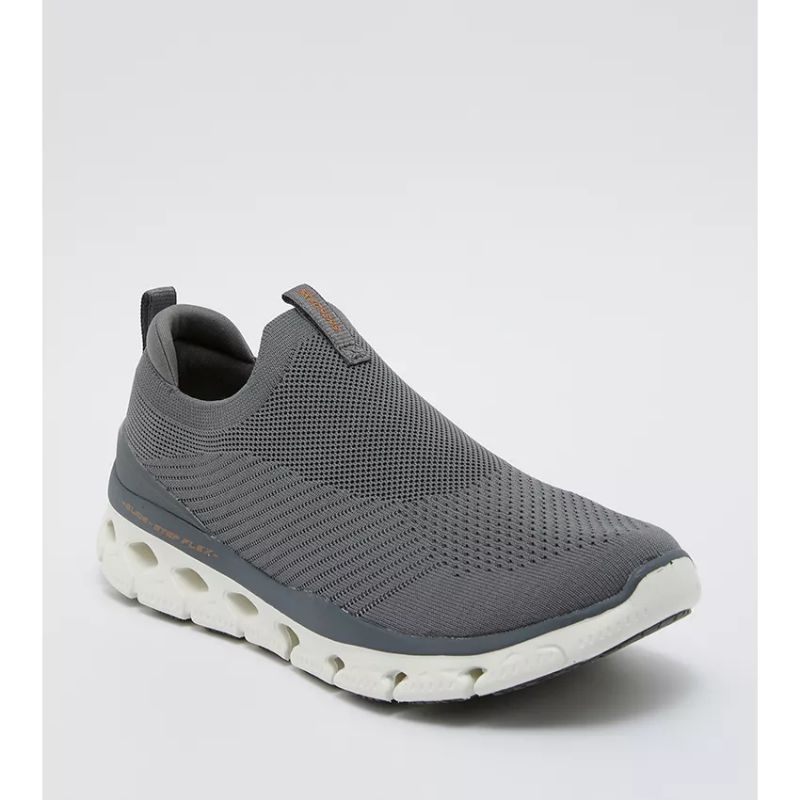 Skechers Glide Step flex Straton Men Charcoal Size 42