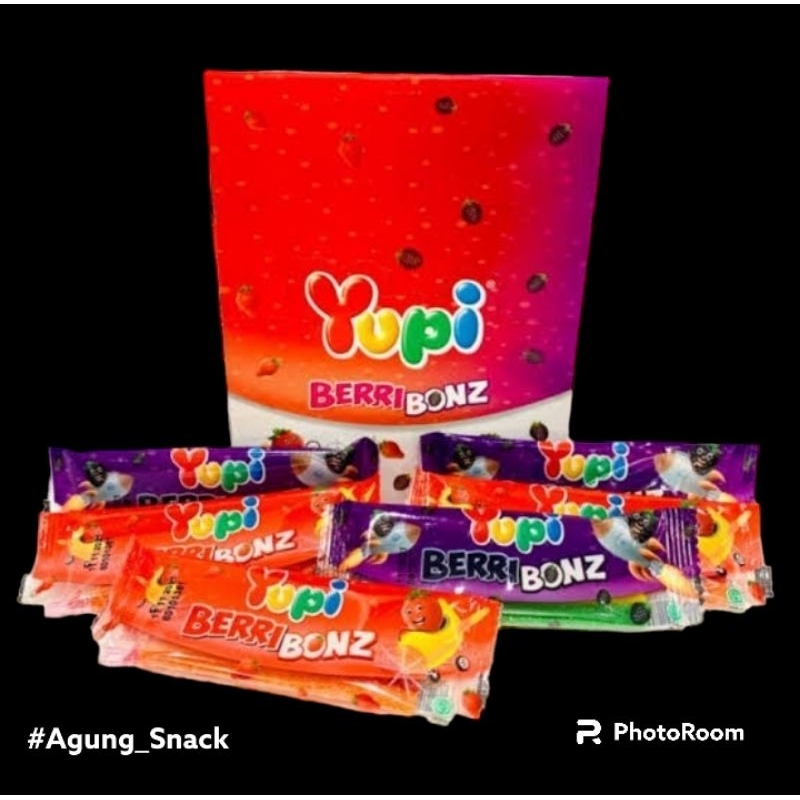 

Yupi Berry Bonz ( 1 Box | 24 bks ) @ 7 gram