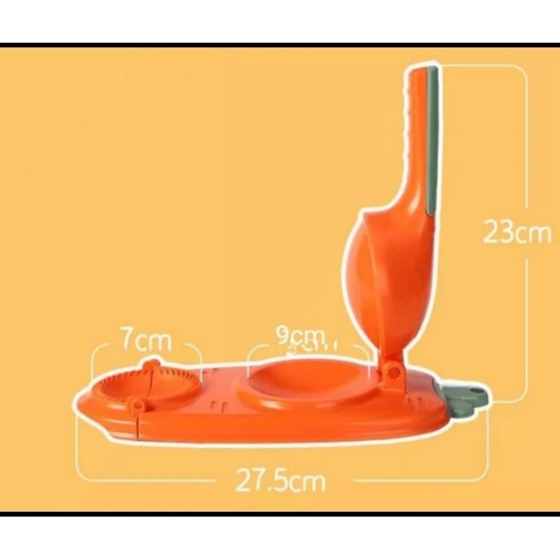 Alat Cetak Press Pembuat Adonan Kulit Pangsit Pastel Somay Dumpling Model 2in1 Murah