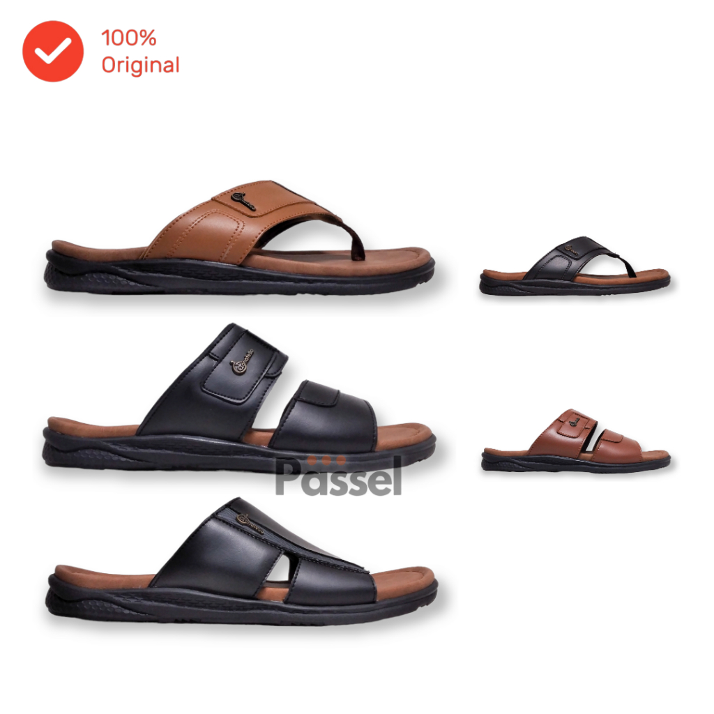 Donatello Sz. 39-43 Sandal Jepit Pria Kasual | FW81071 / FW81072 / FW81073