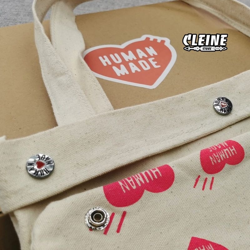 Human Made Totebag Japan Magazine Bisa Dilipat Free Box