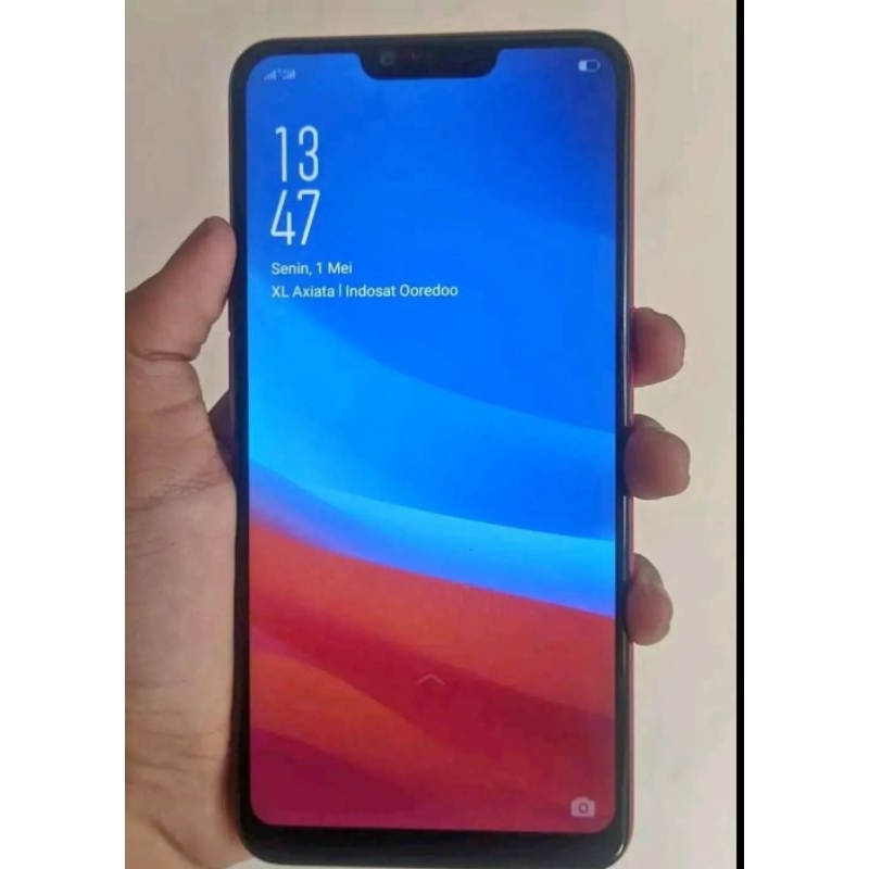 lcd freme oppo a3s copotan original normal tested