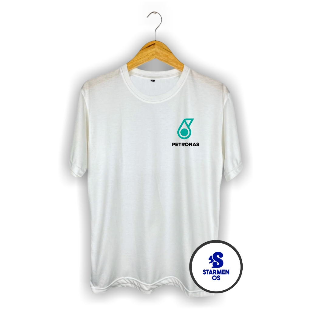 Kaos Distro Pria T-Shirt Motif Kata Kata Logo PETRONAS 2