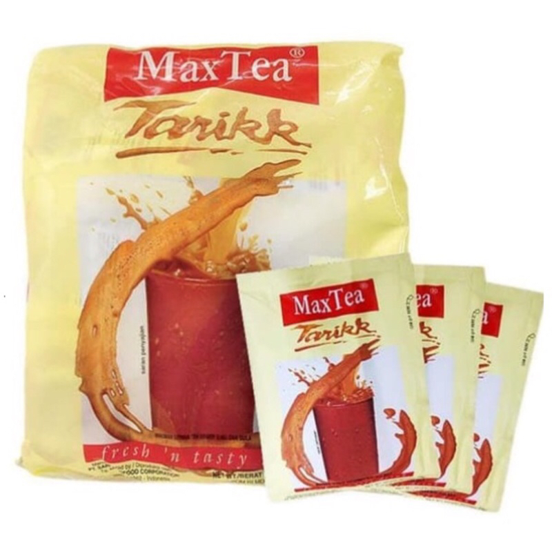 

MaxTea Tarikk renceng 50bks x 25gram