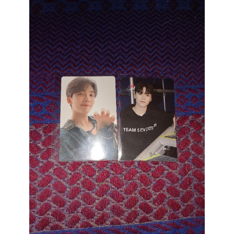 [Booked] Official Photocard/PC Trading Card/TC Seventeen Face The Sun Carat Ver (Carver) Jeonghan Ho