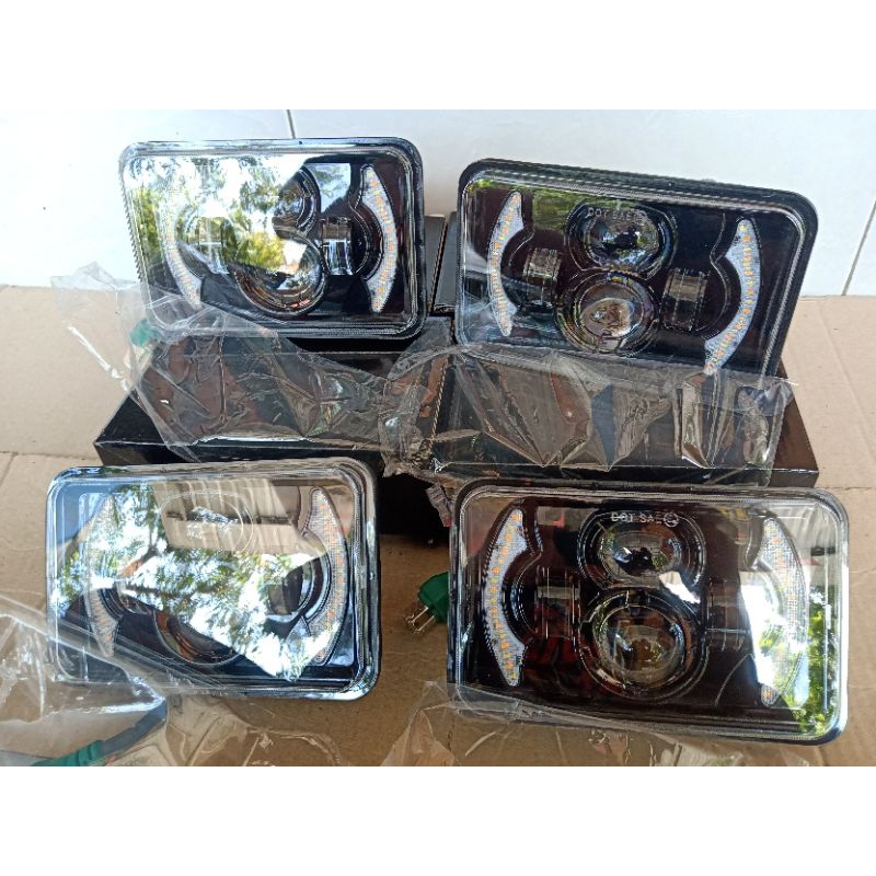 lampu daymaker rx king 3 mata + lampu senja