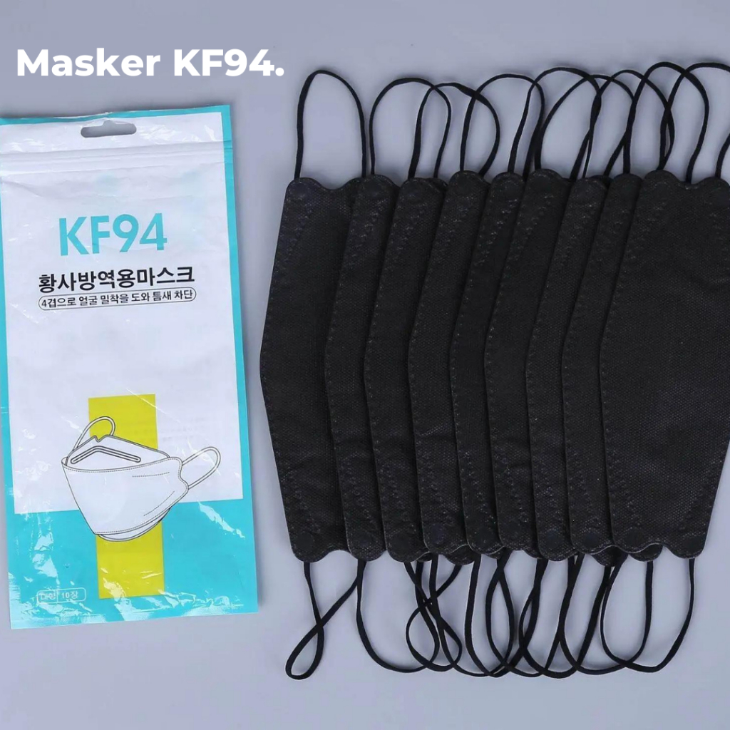 TRS - Masker KF94 Isi 10 PCS Protective Mask Masker