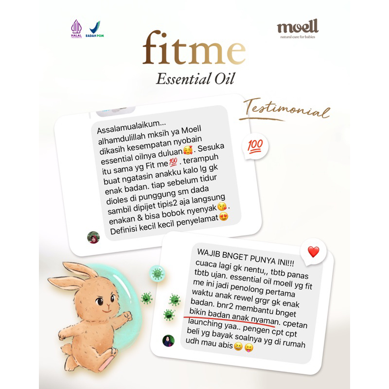 MOELL Essential Oil FITME / Moell Minyak Esensial anak / Moell Samarinda Smd Balikpapan banjarbaru Banjarmasin bontang tenggarong Moel kalimantan