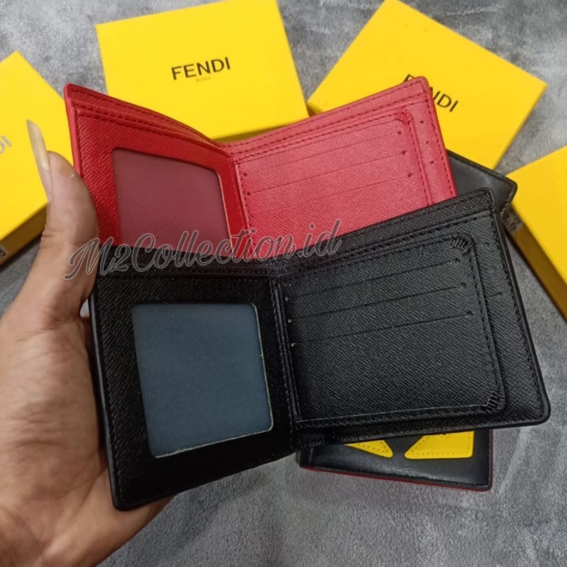 DOMPET Fendi Eyes Monster Dompet PRIA FENDI IMPORT