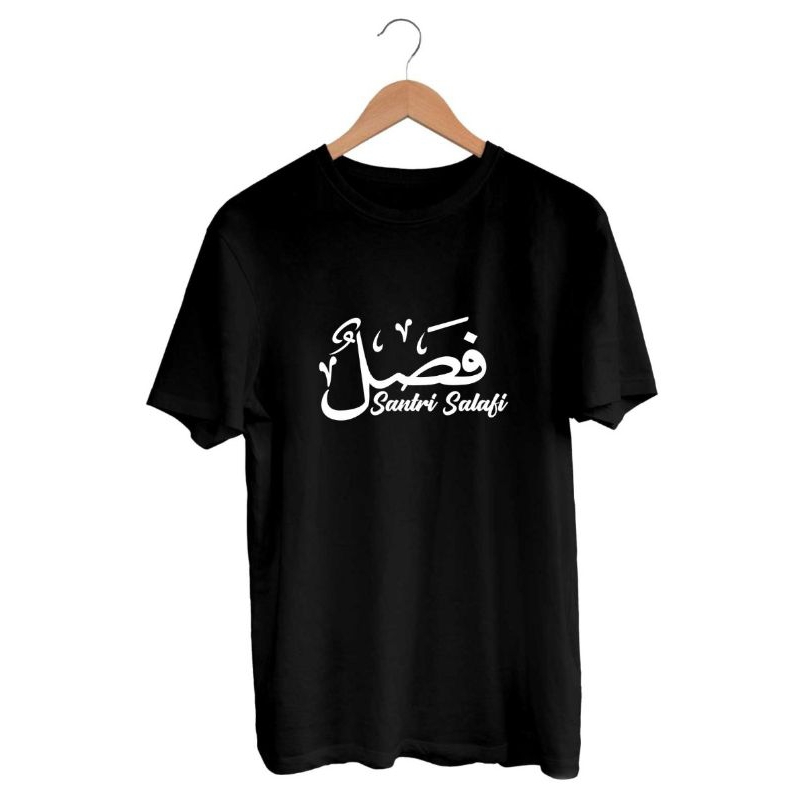 KAOS SANTRI SALAFI TULISAN ARAB//KAOS DAKWAH//KAOS SANTRI