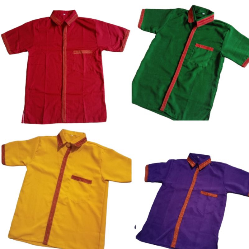 Baju Adat  Kemeja Toraja Pria Dewasa