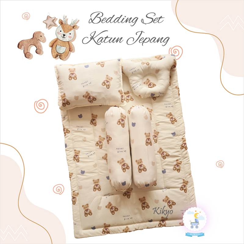 Bedding Set Baby Katun Jepang Dubb / Bedding Set Bayi / Baby Bedding / Bedding Baby
