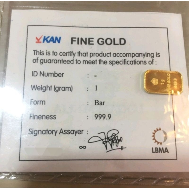 Logam Mulia Antam Retro 1 gram