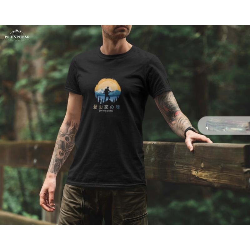 KAOS DESIGN PENDAKI PREMIUM NEW ARRIVAL CLOTHING