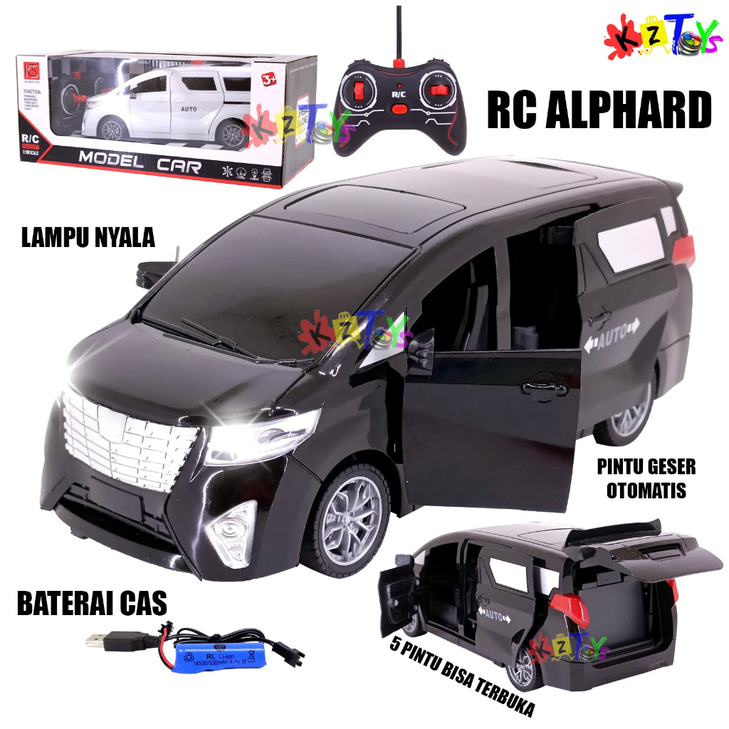 TERBARU R/C ALPARD RADAR 1046 HITAM PUTIH