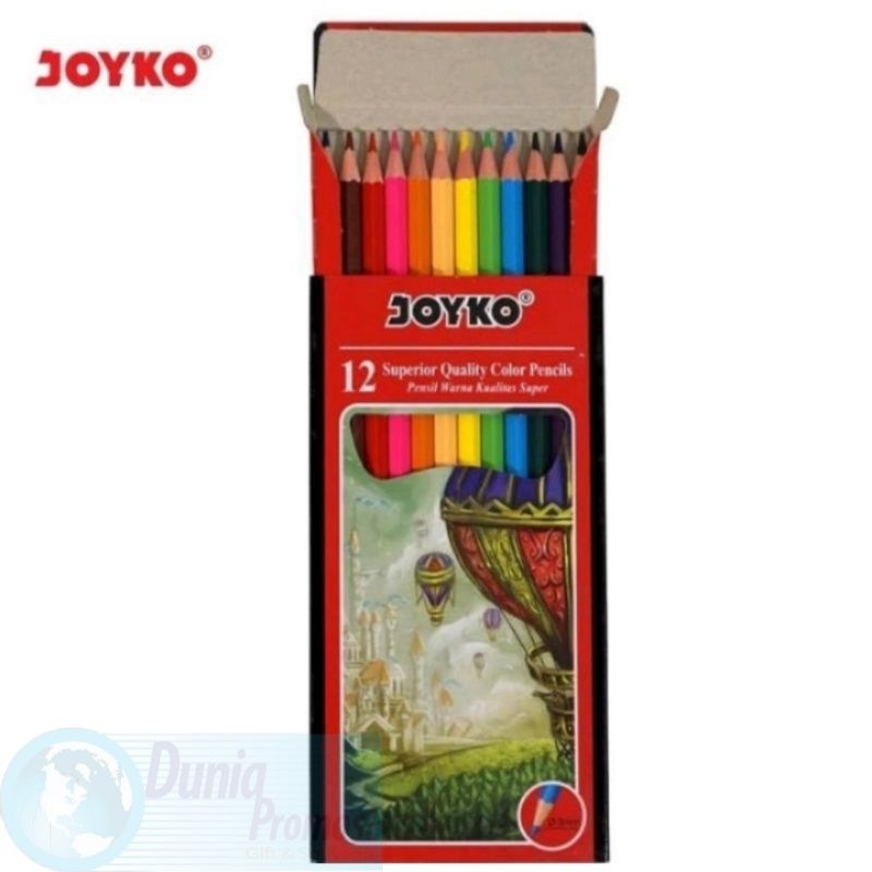 

Pensil Warna Joyko CP - 100 / 12 Warna Panjang Bagus Murah