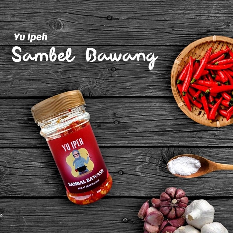 

Sambel Bawang Pedes Yu Ipeh Kemasan 150gr