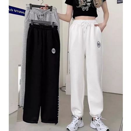 Celana Panjang Kulot Wanita Bus Celana 2Style Jogger Dan Kulot Long Pants Sporty Style