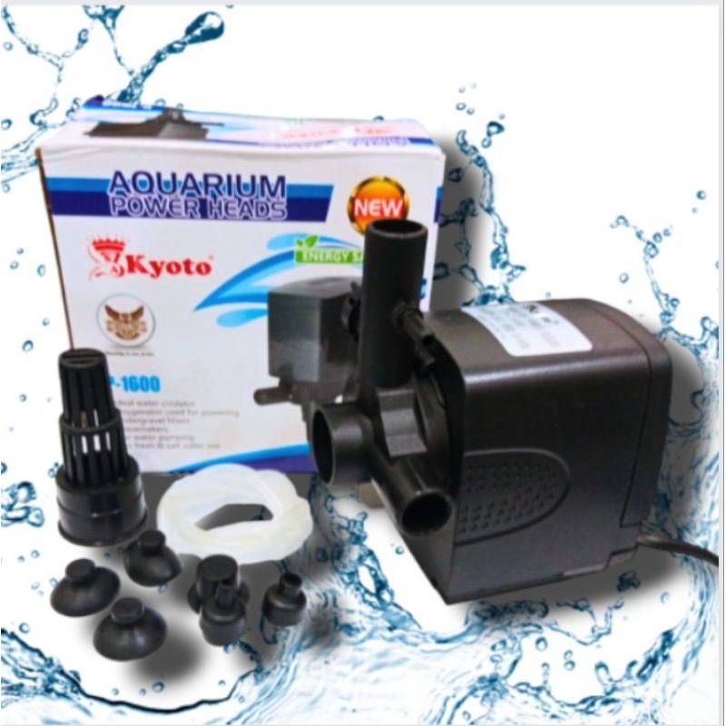 PROMO MURAH Pompa aquarium kolam KYOTO P 1600