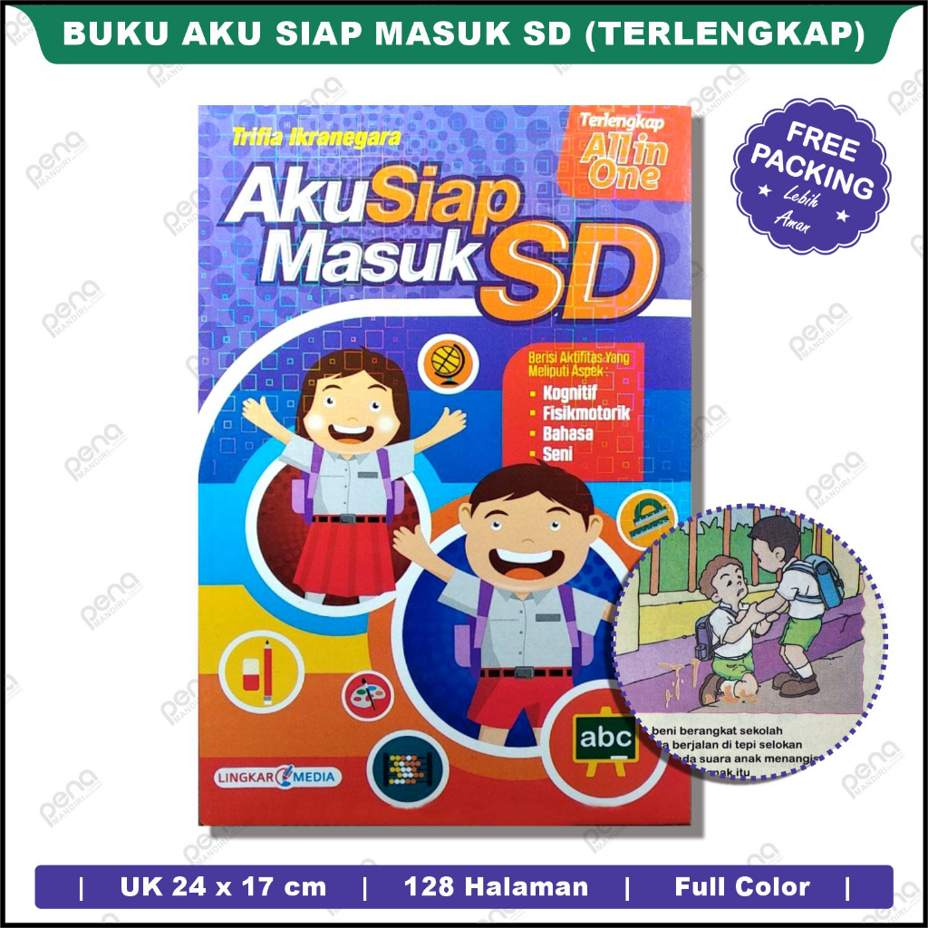 BUKU ANAK - BUKU TK - AKU SIAP MASUK SD