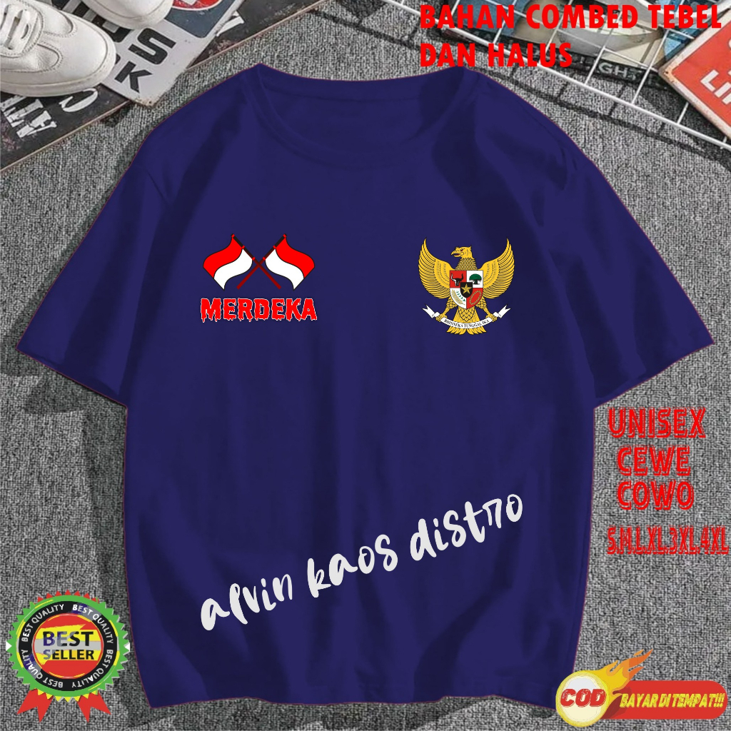 Beli 10 Pc Gratis 1 Pc Hut RI 78 Kaos Terlaris 17 Agustus 1945 78 Kemerdekaan Indonesia Kaos Merah Putih Hitam Kaos Cewek Cowok Anak007