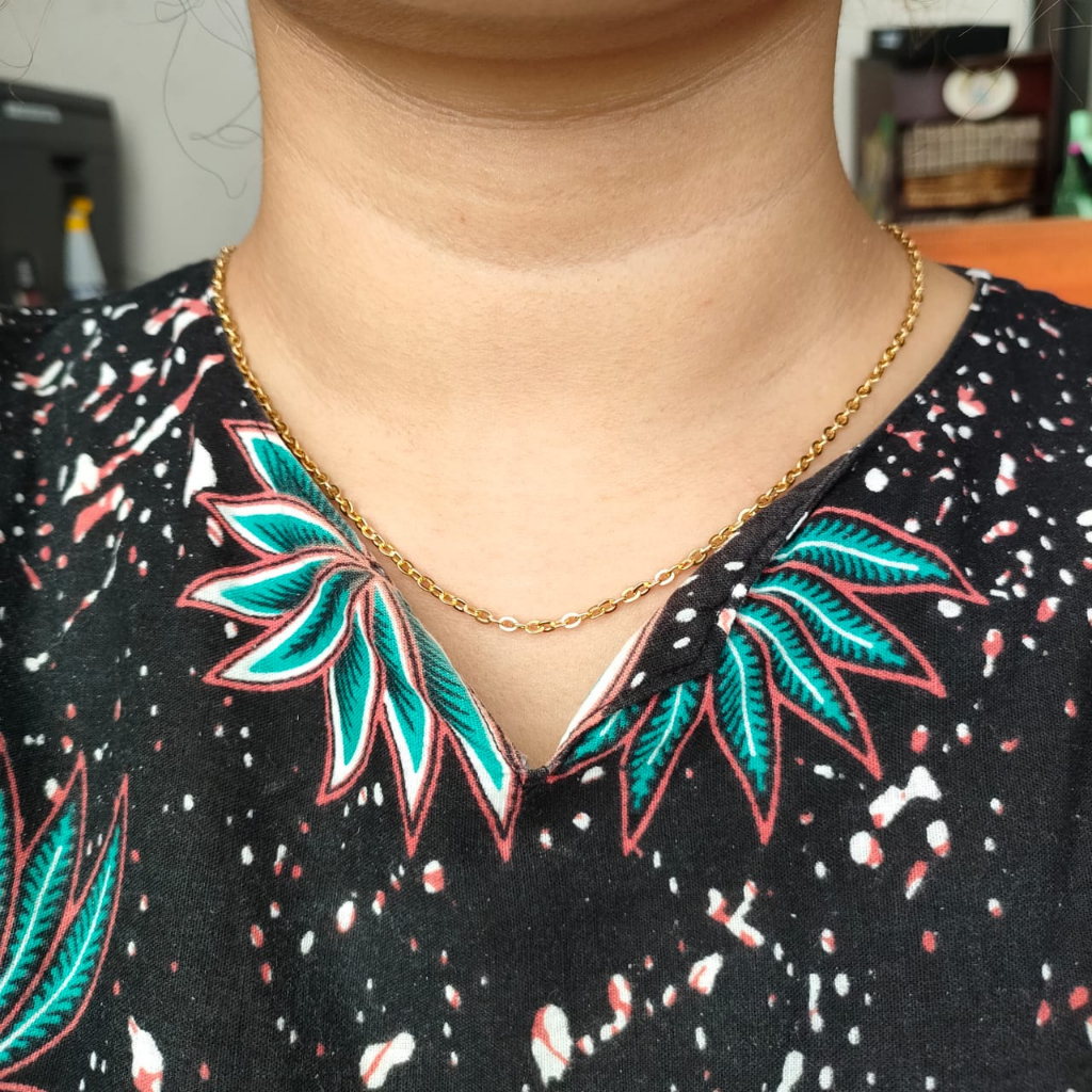 Kalung Emas 17K - 4.1 Gr Kadar 750 - 4914