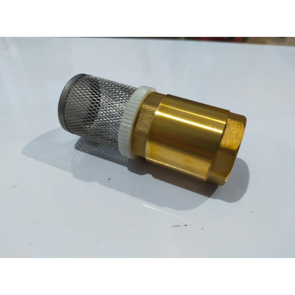 FOOT VALVE/FOOT KLEP/TUSEN KUNINGAN 3/4&quot;-1/2&quot;-1&quot; INCH