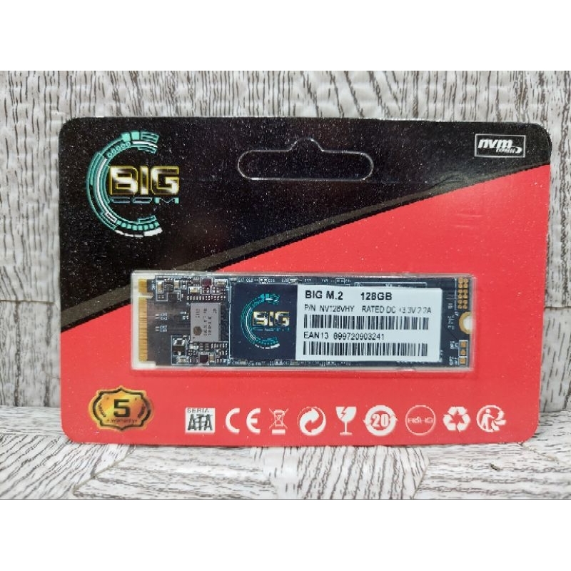 BIGCOM Ssd M.2 Nvme 128Gb - 256Gb ORI