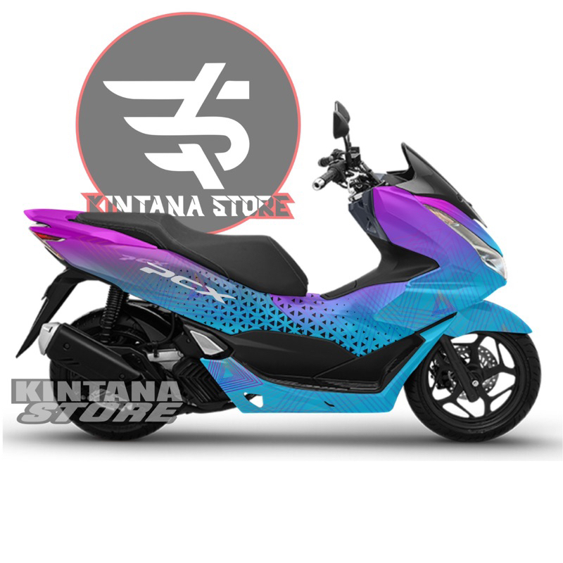 Decal pcx 160 full body sticker variasi motor honda pcx 160