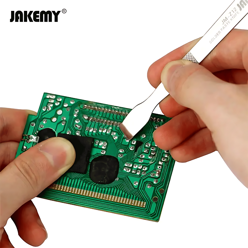 Jakemy Sendok Cetakan IC Memory Metal Tin Scraping Knife - JM-Z12 Original