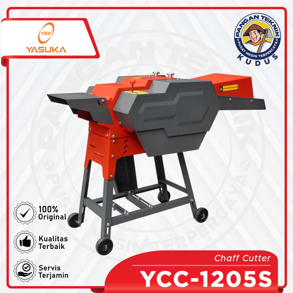 CHAFT CUTTER MACHINE YASUKA YCC 1205S | MESIN PENCACAH RUMPUT RANTING