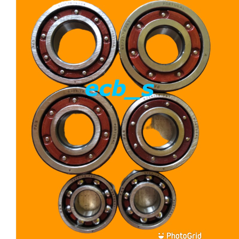 bearing set ninja fag faito keramik tbp - laher set ninja faito keramik - laher bearing kruk as ninj