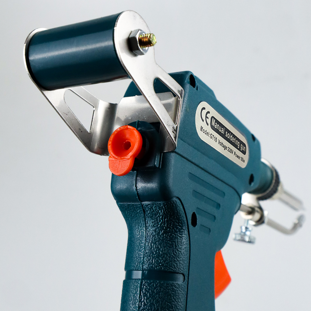 Alat Solder Iron Automatic Tin Gun 60W dengan Tempat Timah Otomatis