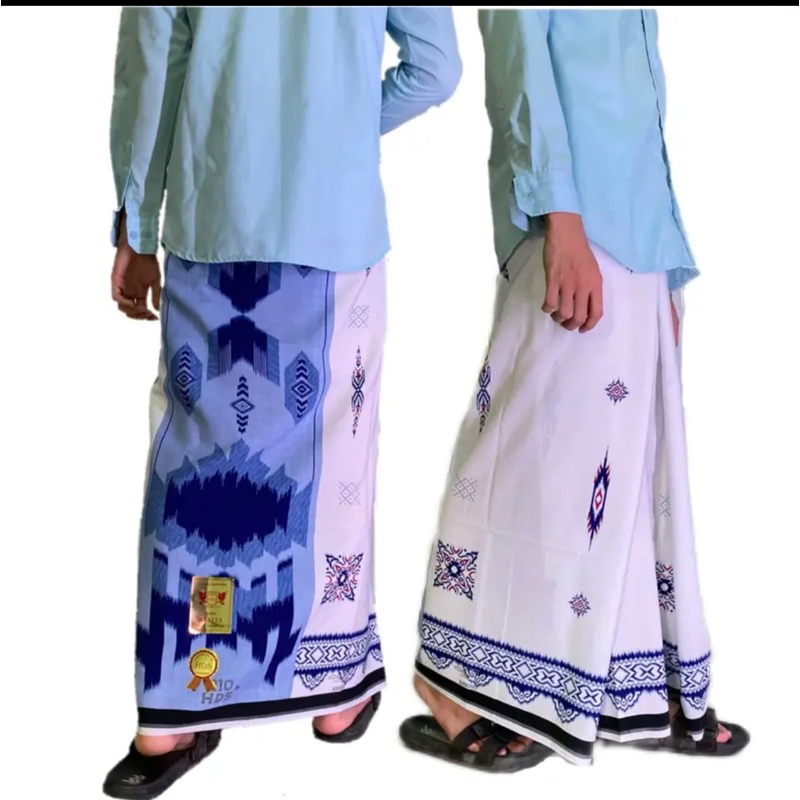 SARUNG HDS PUTIH JUMBO MOTIF TERBARU / HDS / HDS210