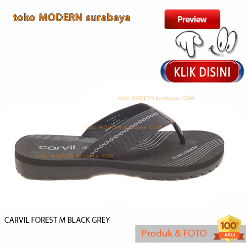 Sandal pria casual sandal jepit spons CARVIL FOREST M